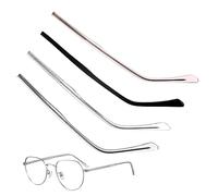 DIKACA 4 Pairs Glasses Frame Adjustable Strap Spectacle Anti- Extenders Retainer Arms for Glasses Accessory Light For Men Universal Grip Leg Bridge Style Eyeglass Tr90