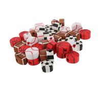 DIKACA 40pcs Mini Sports Ball Erasers for Cartoon Football Basketball Baseball and Rugby Pencil Erasers Bulk Classroom Supplies School Rewards Christmas Bag Stuffers Party Favors for