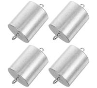 DIKACA 4pcs 200g Calibration Weight Set with Hooks, High Precision Chrome-plated Balance Weights for School Science Labs and Laboratory Experiments