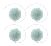 DIKACA 4pcs Cat Scratching Post Hangings Toy Replacement Ball Cat Trees Bell Interactive Balls Toys for Games Exercise