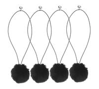 DIKACA 4pcs Cat Tree Replacement Balls with Bells Interactive Hanging for Indoor Cats Lightweight for Exercise and Play