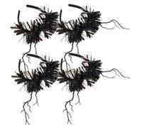 DIKACA 4pcs Dead Tree Branch Headband for Women Gothic Halloween Party Decoration Tree Branch Headband for Girls Halloween Party Cosplay