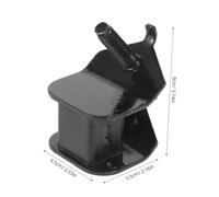 DIKACA 4pcs Generator Motor Mounts Rubber Vibration Cushions Iron and Rubber Material Diesel Generators Motor Accessories