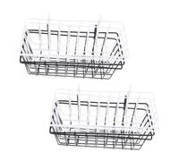DIKACA 4pcs Metal Hay Holder Rack for Rabbits and Small Animals Easy-clean Bunny Hay Feeder to Reduce Mess and Keep Cage Tidy Suitable for Guinea Pigs Chinchillas