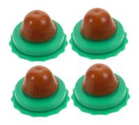 DIKACA 4PCS Natural Catnip Lollipop Pet Snack Edible Cat Candy Treats for Cats Kittens Interactive Chew with Appetite Enhancer and Tongue Movement Support Indoor Use