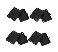 DIKACA 4pcs Outdoor Plastic Wall Mount Electrical Box Vibration and Shock Resistant Electronics Enclosure for Secure Wiring Easy Installation for Monitoring Systems