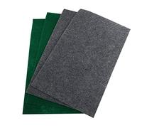 DIKACA 4Pcs Reptile Carpet Mat for Lizard Snake Turtle Terrariums Washable Moisture Absorbing Bedding with Strong Air and Water Permeability Reusable Substrate Liner for Gecko and