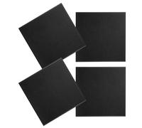 DIKACA 4Pcs Square Felt Wall Tiles Self-Adhesive Pin Board for Bedrooms Office Classroom Wear-Resistant Felt Bulletin Board Tiles for Memos Notes Decoration