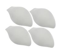 DIKACA 4Pcs Supple Bulge Cushions Men Underwear Pads Breathable Removable Enhancing Inserts for Daily Wear Swimming Sports Grey