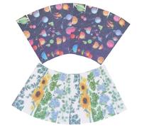 DIKACA 50Pcs Anti- Sensory Stickers DIY Calming Strips for and Reduction Portable Rough Textured Peva Labels for Adults Suitable for Phones and Desks