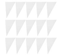 DIKACA 50pcs Masonry Tile Grout Bag Plastic Mortar Piping Cement Bag for Exterior Wall Construction, Heavy Duty Plastic Material, Suitable for Cement Repair and Pointing Tasks