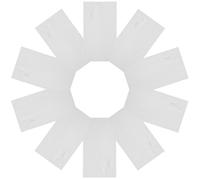 DIKACA 560pcs White Blank Jewelry Price Tags with Hole and String for Boutique Pricing Labels, Paper Hanging Price Stickers for Necklace Earring Ring Display in Retail Store