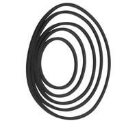 DIKACA 5pcs Aquarium Floating Plant Rings Holder 80-200mm Eva Intercepting Floating Duckweed Circles Fish Feeding Rings Set for Fish Tank Aquatic Plants