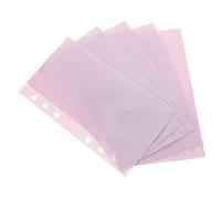 DIKACA 5pcs Budget Binder Inserts with PP Material Left Opening Budget Cash Envelopes for Students and Travelers Pocket for Expense Management and Financial Planning