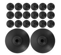 DIKACA 60Pcs Black Suction Cups for Aquarium Air Pump Tubing, 2.5Cm Rubber Holders for Fish Tank Oxygen Pump Accessories, Suitable for Submersible Water Circulation Systems