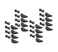 DIKACA 8 Pairs Adjustable Shoe Stretchers Plastic Shoe Tree Shaper for Women Sneakers and Boots Lightweight Support Prevent Crease Maintain Shape Portable Footwear Organizer