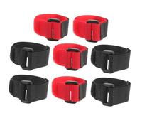 DIKACA 8Pcs Anti-crowing Poultry Collars Adjustable Nylon Neckbands Rooster Stop-screaming Bands for Chicken Duck Geese with Flexible Design in