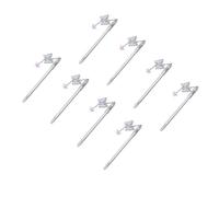 DIKACA 8Pcs Gel Pens with Butterfly Pendant for Smooth Writing Office Sign Pens Random Colors Comfortable Grip Stationery for Students Random Color