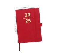 DIKACA Academic Planner Writing Notebook for Students Teachers Office Workers Multi-function Schedule Book with Paper Material Portable Daily Organizer for Plans Notes and Memos