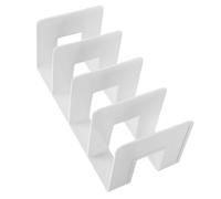 DIKACA Acrylic Desktop Book Storage Rack Multifunction File Organizer for Office and Study Practical Document Holder Shelf for Books Magazines Folders and Papers