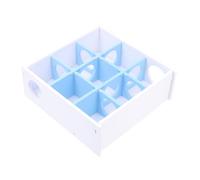DIKACA Acrylic Hamster Maze Tube for Small Pets Smooth Edges Safe Playground Stress Relief Exercise Labyrinth for Mice Gerbils Dwarf Hamsters Blue Pet Play Tunnel