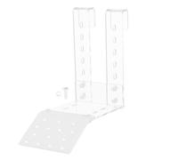 DIKACA Acrylic Turtle Basking Platform Multi-functional Climbing Terrace for Aquariums and Reptile Boxes Wide Compatibility Non-fade Design Easy Climb Resting Stand for Tortoises