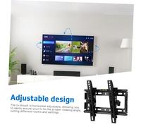DIKACA Adjustable Flat Screen Tv Wall Mount Bracket for Tvs Space-saving Design with Secure Locking Mechanism Easy Installation for Living Televisions