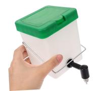 DIKACA Automatic Bunny Water Dispenser Small Hanging Pet Water Feeder for Rabbits and Hamsters No-smell Material Easy Install Animal Feeding and Watering Accessory