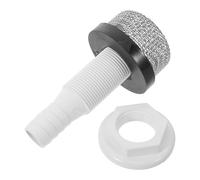 DIKACA Boat Live Well Pump Strainer Mount with Aerator Water Intake Filter Screen Replacement for Fish Tank Oxygenation and Filtration System