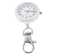 DIKACA Clip Nurse Fob Watch with Clear Dial and Numbers Accurate Display for Nursing Students and Medical Professionals Essential Nursing School Pocket Watch with Week Random Color