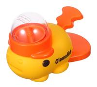 DIKACA Clownfish Interactive Dog Puzzle Slow Feeder Press and Rotate Treat Dispenser for Controlled Food Release Pet Diet for Indoor Outdoor Enrichment and Training