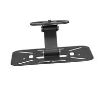 DIKACA Compact Foldable Metal Projector Stand Multi Angle Desktop Holder for Stable Projection Lightweight Portable Tabletop Mount for Office Travel and Outdoor Use