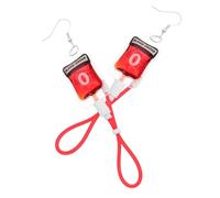 DIKACA Creative Halloween Vampire Earrings for Women Lightweight Party Jewelry Unique Hanging Charm Studs Gift for Costume and Everyday Wear