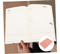DIKACA Daily Appointment Book Monthly Planner English Journal Planner with Flat Lay Design for Business and Personal Management