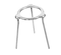 DIKACA Detachable Aluminum Alloy Alcohol Lamp Tripod Burner Support Stand for Laboratory Use Stable and Space-saving Heating Equipment Flexible for Various Experiments