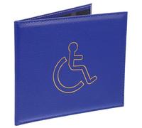 DIKACA Disabled Certificate Holder Protective Sleeve Portable Bank Card Cover Social Security Card Protector Wear-Resistant Scratch Badge Wallet for Disabled Ids