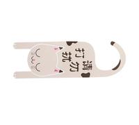 DIKACA Do Not Disturb Door Sign Double Sided Door Hanger for Hotel and Office Room Privacy Tear Resistant Restroom Hanging Sign for Doorknob Printed Notice for Staff and Guests