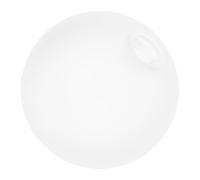 DIKACA Dome Lamp Shade Frosted Glass Globe 120Mm Diameter with Vent Hole Replacement Globe Light Cover for Scandinavian Style Table and Pendant Lamps
