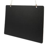 DIKACA Double Sided Wall Hanging Chalkboard Sign Lightweight Density Board Memo Writing Board Reusable Blackboard for Indoor Outdoor Message Display and DIY Decoration