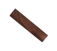 DIKACA Ergonomic Walnut Wood Keyboard Wrist Pad Natural Solid Timber Wrist Support for Comfortable Typing and Healthy Hand Rest Desk Accessory for Computer and Laptop Users