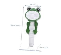 DIKACA Handheld Shower Head Cartoon Fun Water Sprinkler Bath for Boys Suction Cup Mount Interactive Bathing Accessory for Play and Shower