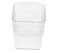 DIKACA Hanging Kitchen Waste Basket Small Plastic Trash Bin Over Cabinet Door Storage Container for Kitchen Bathroom and Toilet Use with Smooth Surface Design