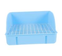 DIKACA Large Rabbit Litter Box with Design for Cleaner Pet Hygiene Easy-clean Indoor Potty Tray for Rabbits and Guinea Pigs Suitable for Homes Parks and Gardens