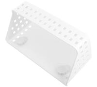 DIKACA Large White Abs Animal Feeder for Rabbits and Hamsters with Compact Design and Stable Structure, Small Animal Grass Feeder for Pet Owners to Store and Dispense Hay Efficiently