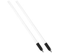 DIKACA Liquid Transfer Filler 2Pcs 13.6Inch Plastic Bottle Filler with Stop Valve for Home Brewing and Commercial Beer Wine Filling