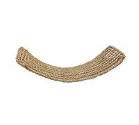 DIKACA Natural Sea Grass Lizard Hammock Handmade Woven Pet Mat Reptile Lounger for Bearded Dragons Geckos Iguanas with Easy-clean Design
