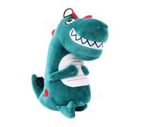 DIKACA Novelty Dinosaur Shape Shoulder Bag Adjustable Strap Lightweight Polyester Crossbody Bag for Women Casual Chic Small Treasure Carrier