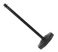 DIKACA Outdoor Black Plastic Crowd Control Stanchion with Safety Railing for Supermarkets Restaurants Exhibitions Urban Shopping Centers People Control Barrier for Queuing and Distance
