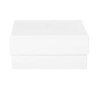 DIKACA Paper Freezer Storage Box 36-compartment Waterproof Test Tube Holder with Lid White Paper Cryogenic Cell Storage Box for Laboratory Use