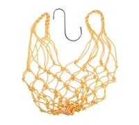 DIKACA Parrot Rooster Hen Feeding Net Bag with Hook Bird Feeding Mesh for Slow Eating and Digestion Easy to Install and Fill Tough Weaving for Poultry and Birds